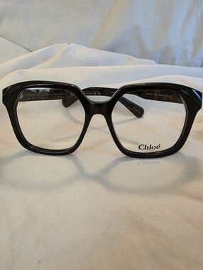 Chloé Black Oversized Square Sunglasses Frames